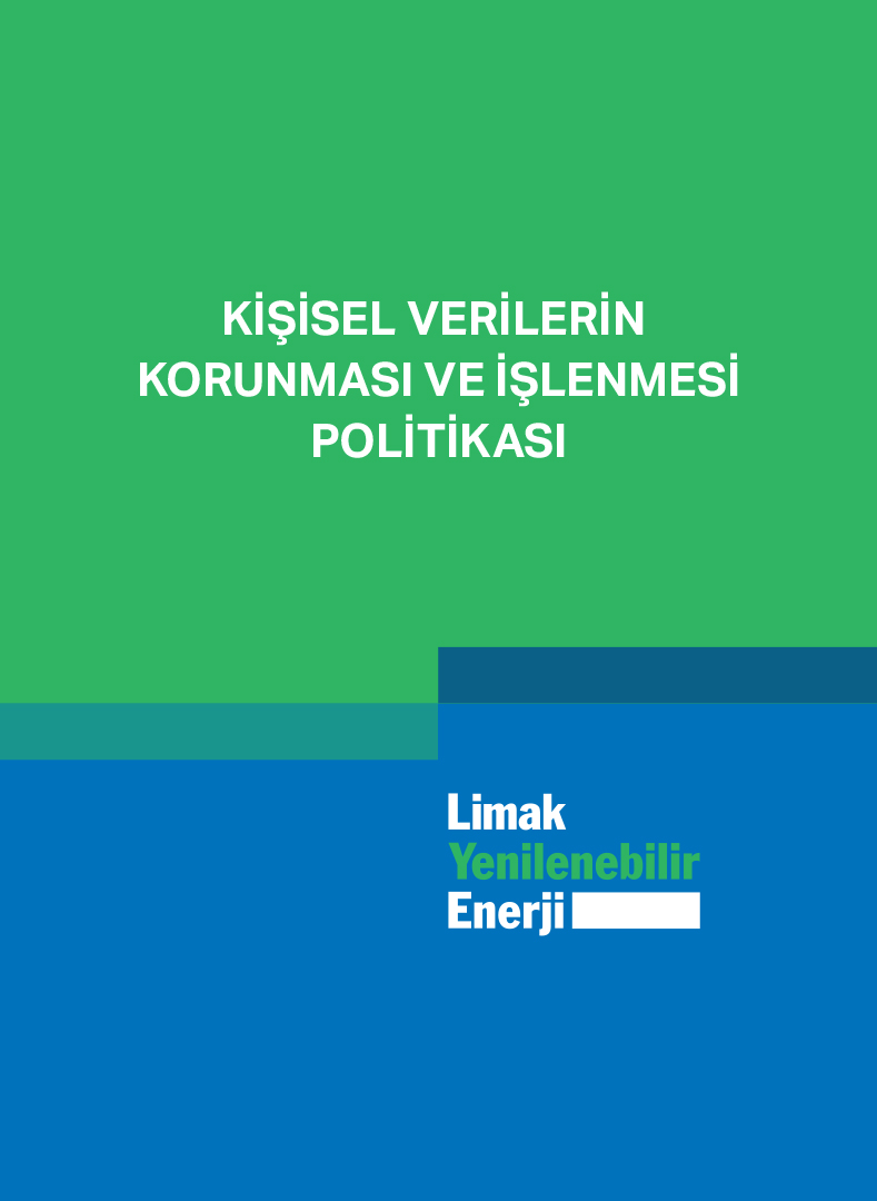 Kişisel Verilerin Korunması ve İşlenmesi Politikası